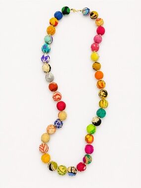 Kantha Garland Necklace